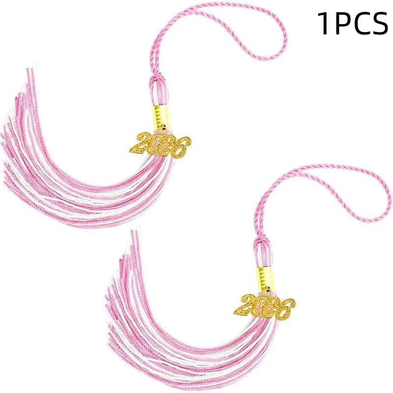 2026 Polyester Alloy Academic Tassel Hanging 10 Colors Pure Charm Qme A14