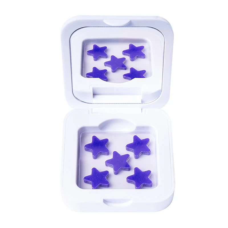1Box 25 48 Patches Hydrocolloid Acne Patch Fade Repair Invisible Qme Purple