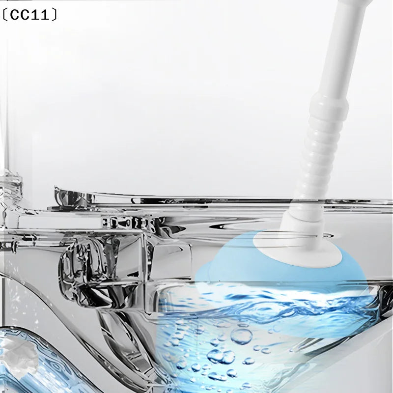 Plastic Toilet Plunger Anti-clogging Drain Cleaner Pipe Dredging Qme