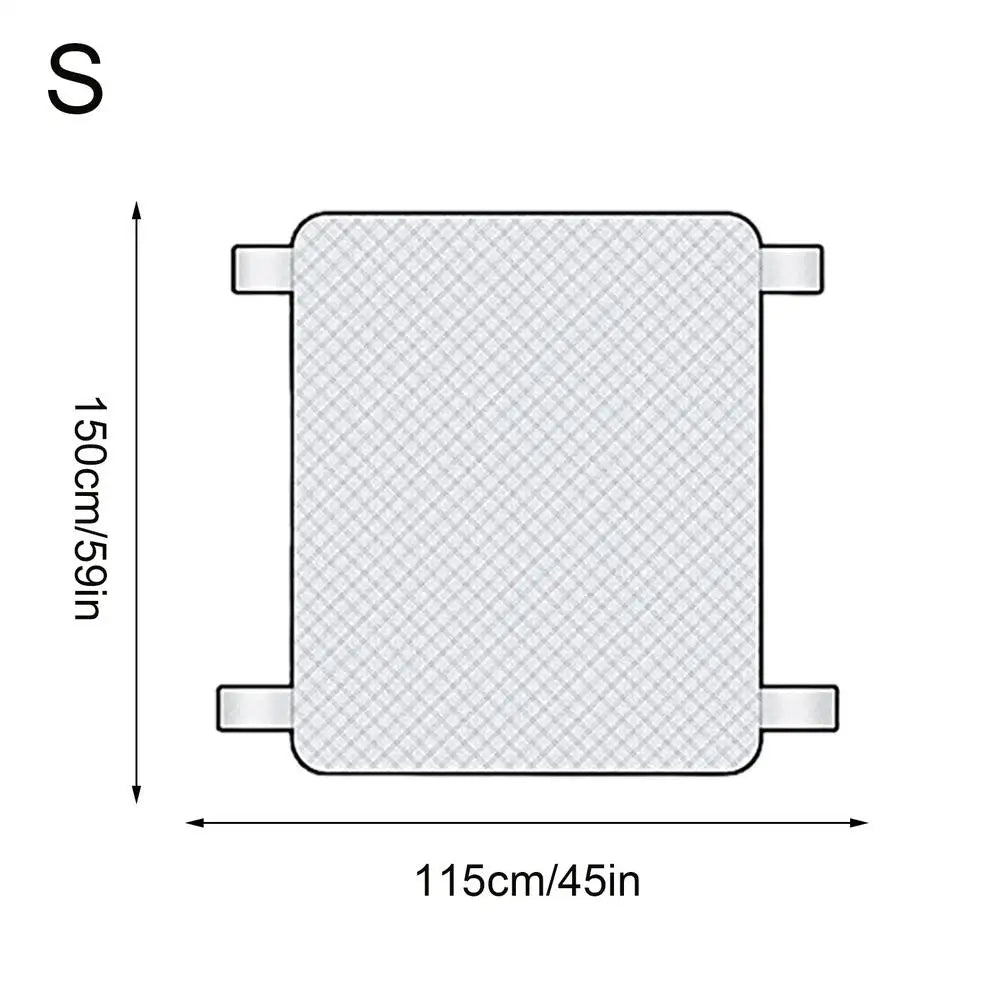 Car snow cover Waterproof Car Top Protection Accessories Overnight Sunroof Shade for Sedans SUVs Car Sleeping Camping Qme 150x115cm