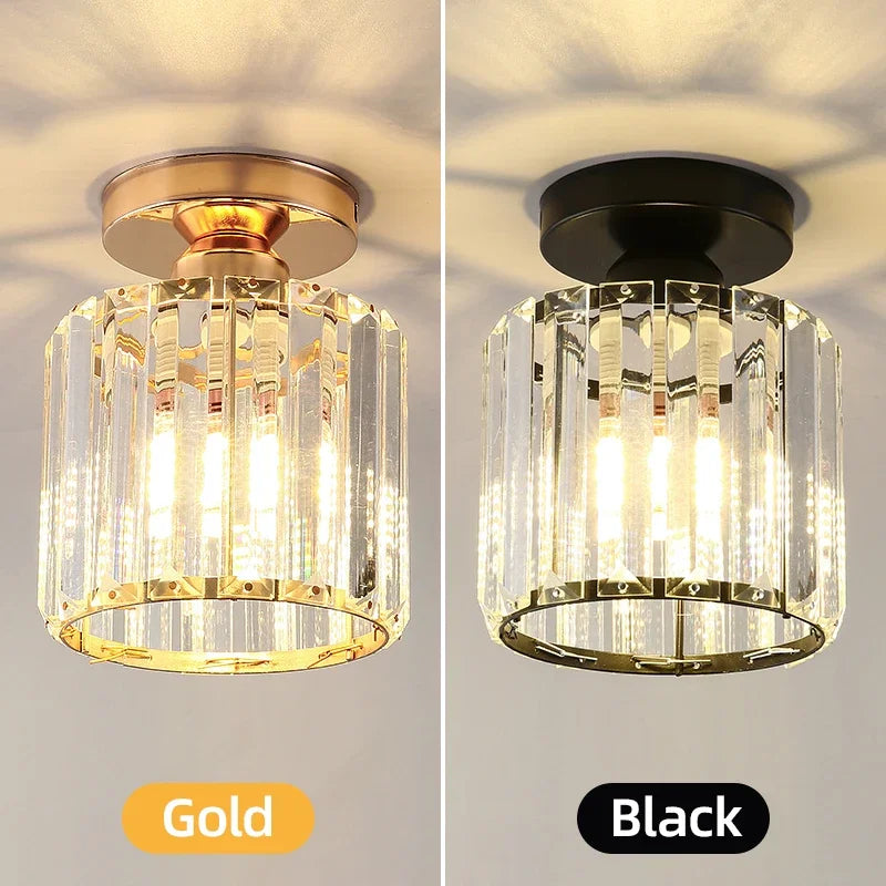 New Crystal Ceiling Chandeliers Living Room Hanging Lamp Bedroom Ceiling Lamp Villa Chandelier Lighting Room decor Lighting Qme