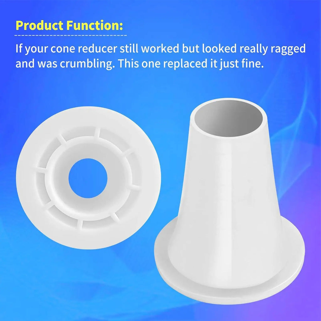 Pool Cleaner Replacement Rubber Leakproof Fitting Reducer Accessories Qme