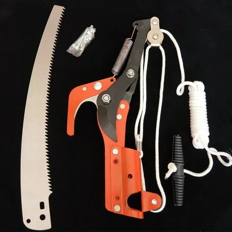High Branch Tree Pruning Tools Telescopic and Elongated High-altitude Pruning Picking Tools Orchard Pruning Branch Pruning Qme