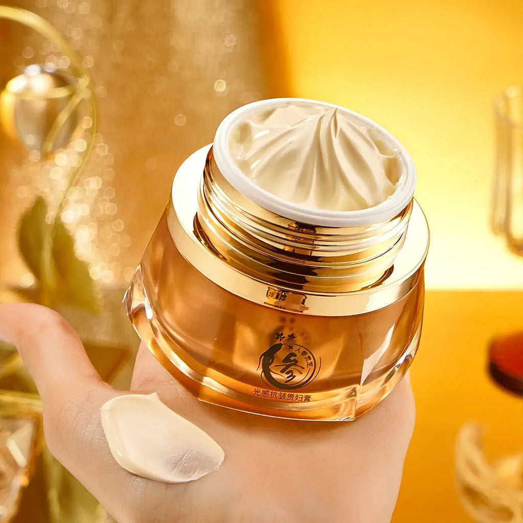 Ginseng Ganoderma Anti-Wrinkle, Ginseng Face For Dry And Aging Skin Anti-Wrinkle Tightening Sagging Skin Reduce Fine Lines Qme