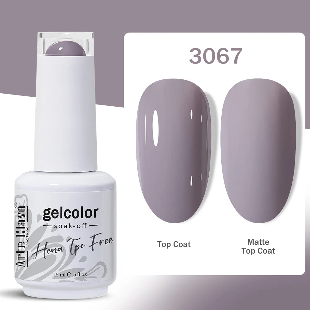 Arte Clavo Nail Art Semi Permanent Gel Polish Supplies Professionals Qme
