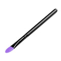 Soft Silicone Eyeshadow Brush Makeup Professional Facial Cosmetic Qme Purple