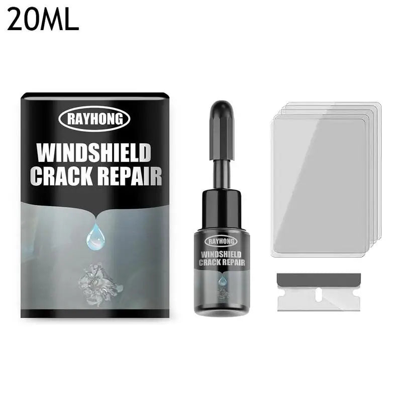 Car Glass Resin Glue Window Mirror Cracks Repair Cracked Scratch Qme 20ML