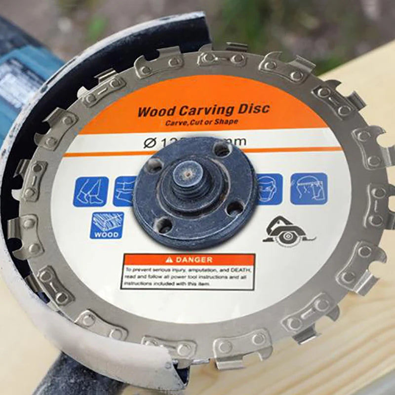 Grooving Machine Chains Disc Angle Grinder Wood Carving Cutting 125 Qme Default Title