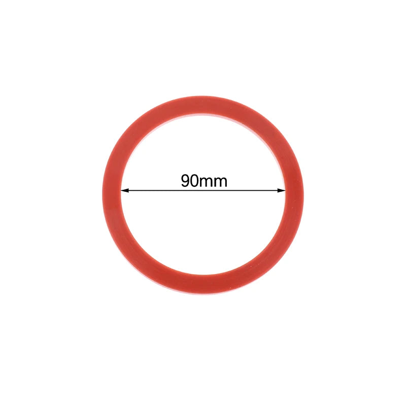 3/3.5/4/6 Inch Silicone Gaskets High Temperature Casting Gasket For Casting Machine DIY Accessory Qme 3.5inches