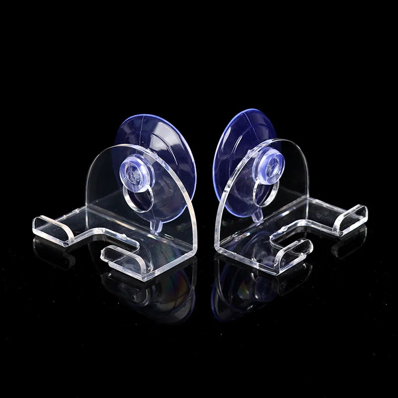 Shaver Holder Suction Cup Transparent Hook Razor Rack Waterproof Qme