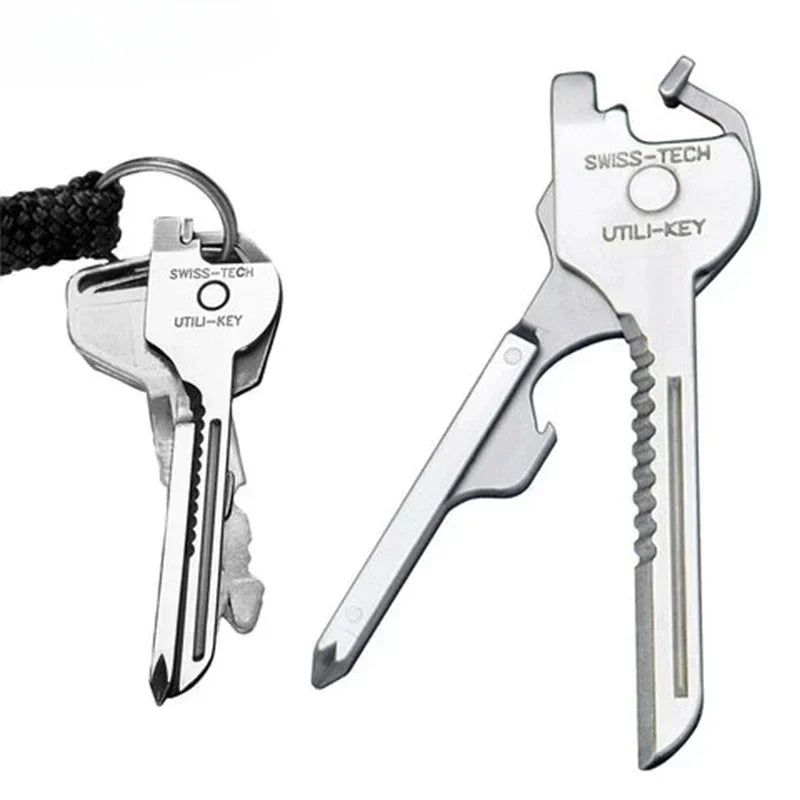 1 Useful Multifunction Knife Practical Swiss Tech Utili Key Outdoor Qme