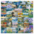 Oil Painting Landscape Stickers Waterproof Vinyl Decals Luggage Qme Default Title