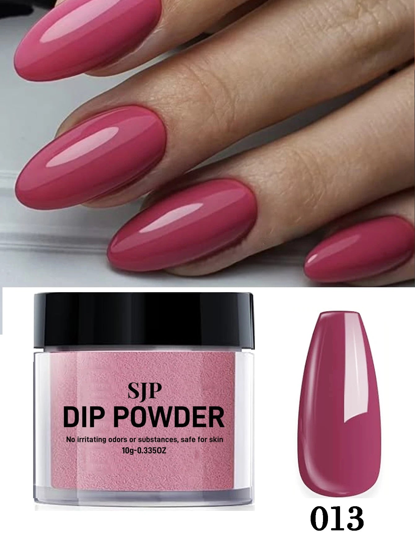Dip Powder Nail French Manicure Suitable Home Salon DIY Long Lasting Qme 13