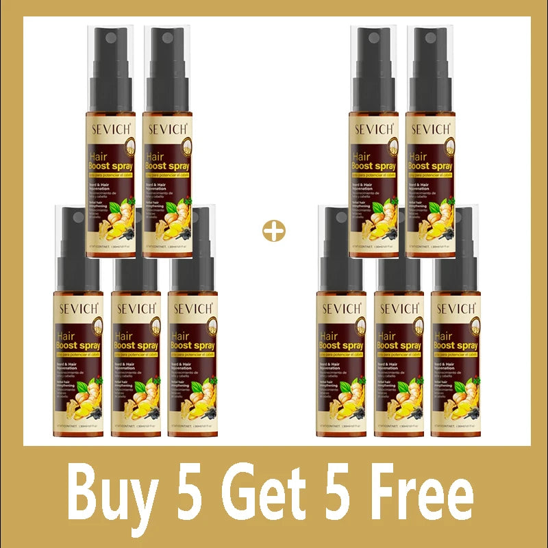 Fast Hair Growth Serum oil Hair Growth Oil Deep Moisturization Anti-Hair Loss Spray Repair Root Damage Thicken Essence Qme Buy 5 Get 5 Free