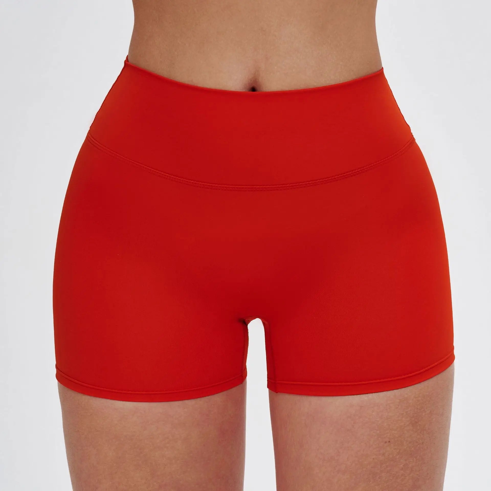 Women's Summer Shorts Low Waist Seamless Gym Yoga Running Stretch