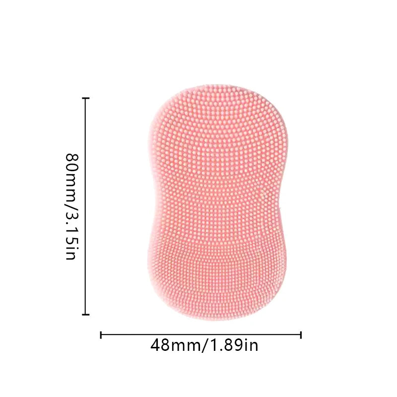 Silicone Facial Cleansing Brush Professional-grade Skin Care Tool Qme