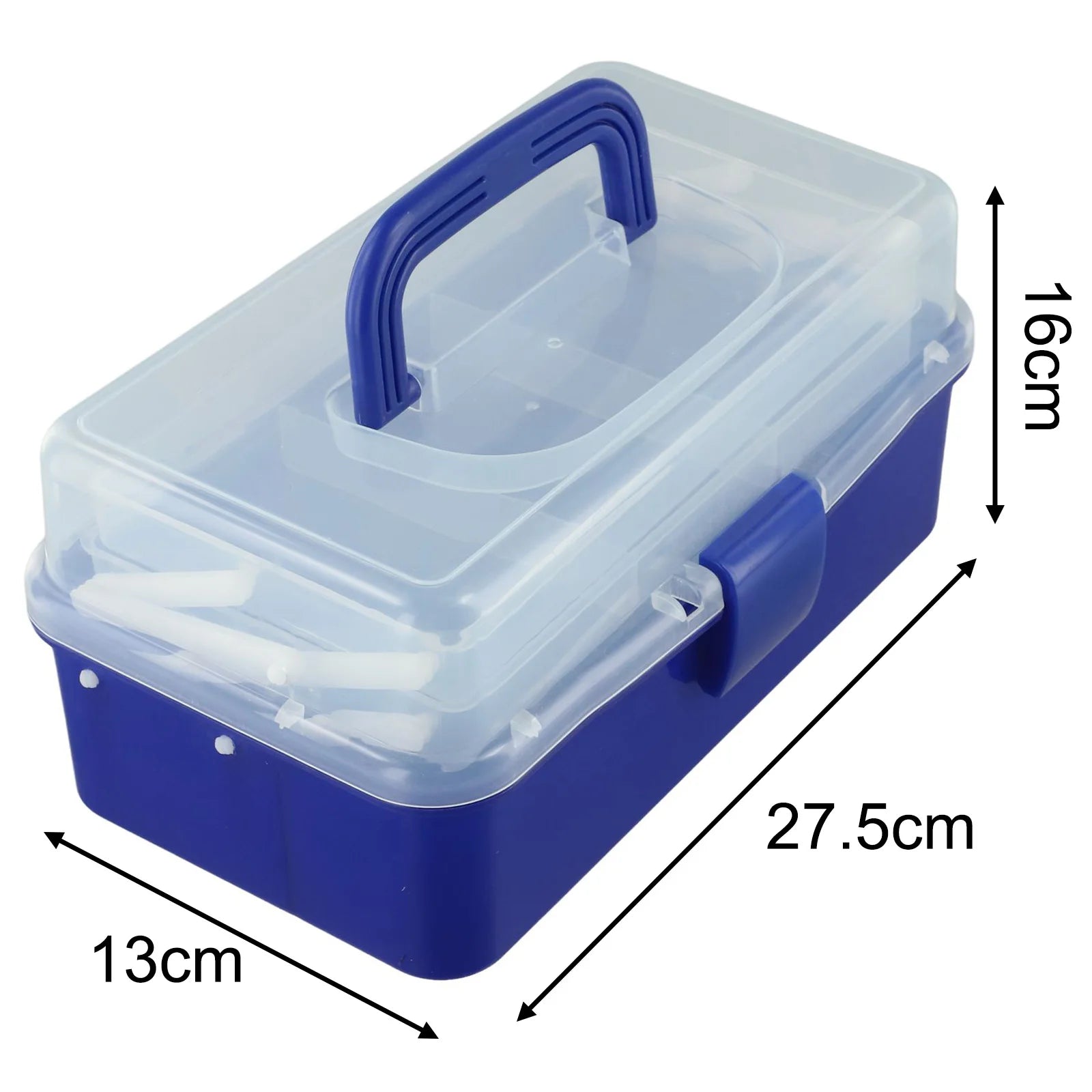 3 Layers Fishing Tackle Box Organizer Storage Box Cantilever Box Multifunctional Tool Storage And Organization Qme