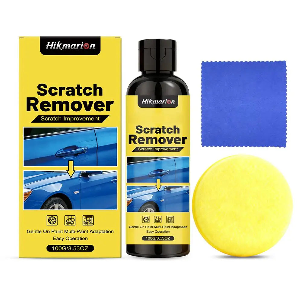 Car Scratch Remover Polishing Body Stain Paint Surface Restoration Qme 1set