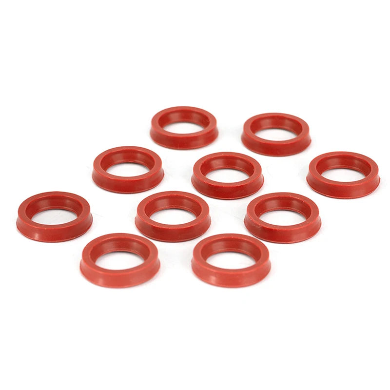 1 Coffee Machine Seals AEG Water Sealing Rings Silicone Texture Tanks Qme 10PCS