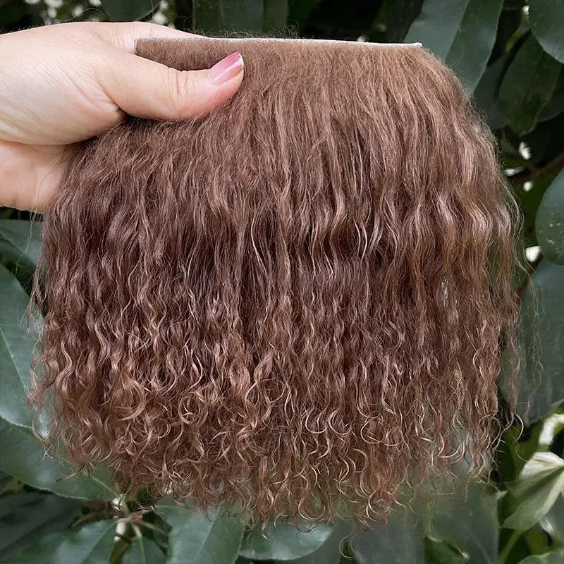 Dolls Accessories Mongolian Fur Sheepskin Wool Extensions Curly Qme A10