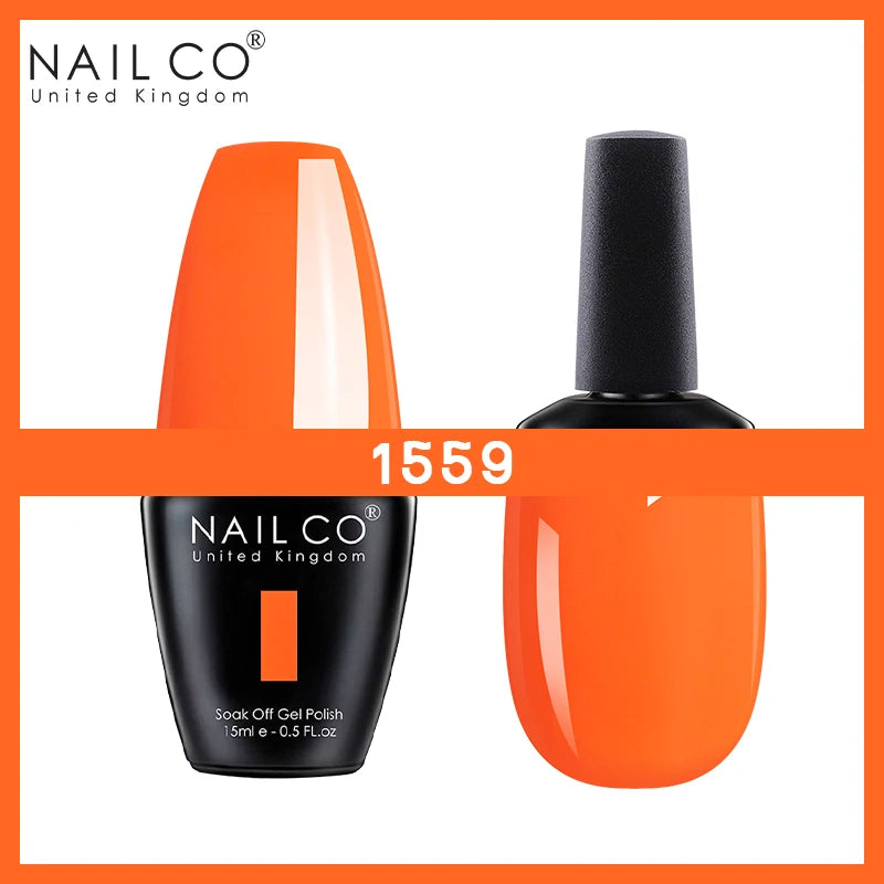 NAILCO Nude Nails Gel Nail Polish UV LED Semi-permant Varnish Hybrid