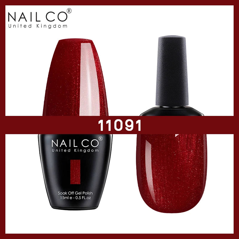 NAILCO Nude Nails Gel Nail Polish UV LED Semi-permant Varnish Hybrid