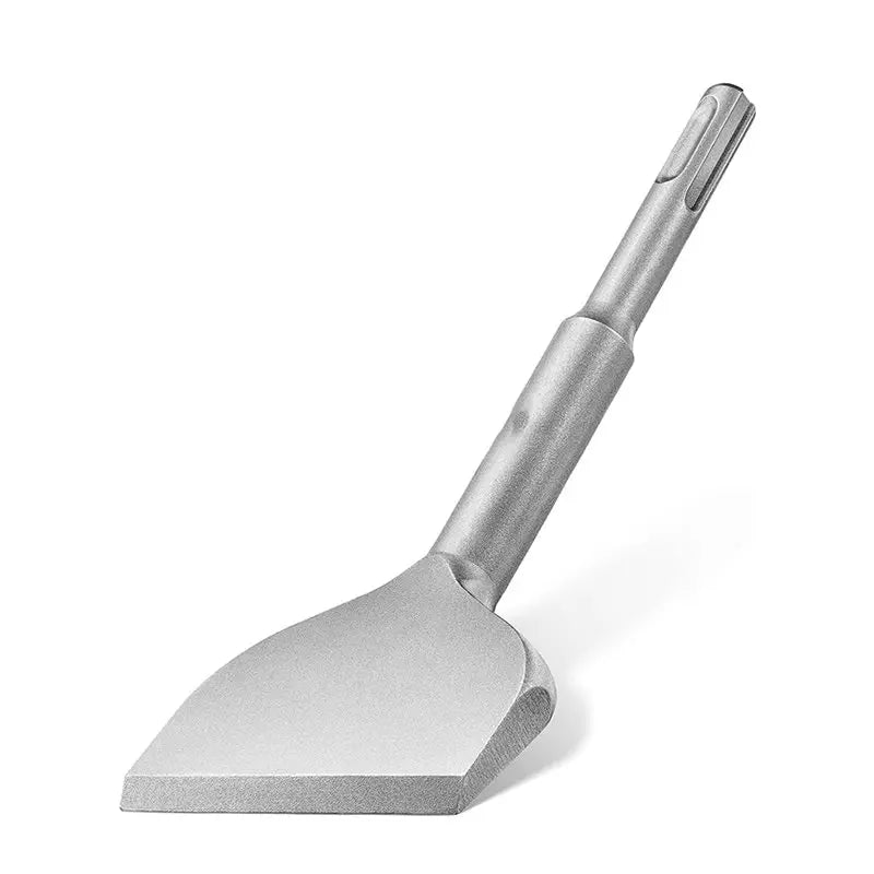 A02F-3X Tile Chisel SDS Plus Chisel- 165X75mm Wide For Hammer, Flat Chisel Angled, 42Crmo Special Steel, Durable, Sharp Qme