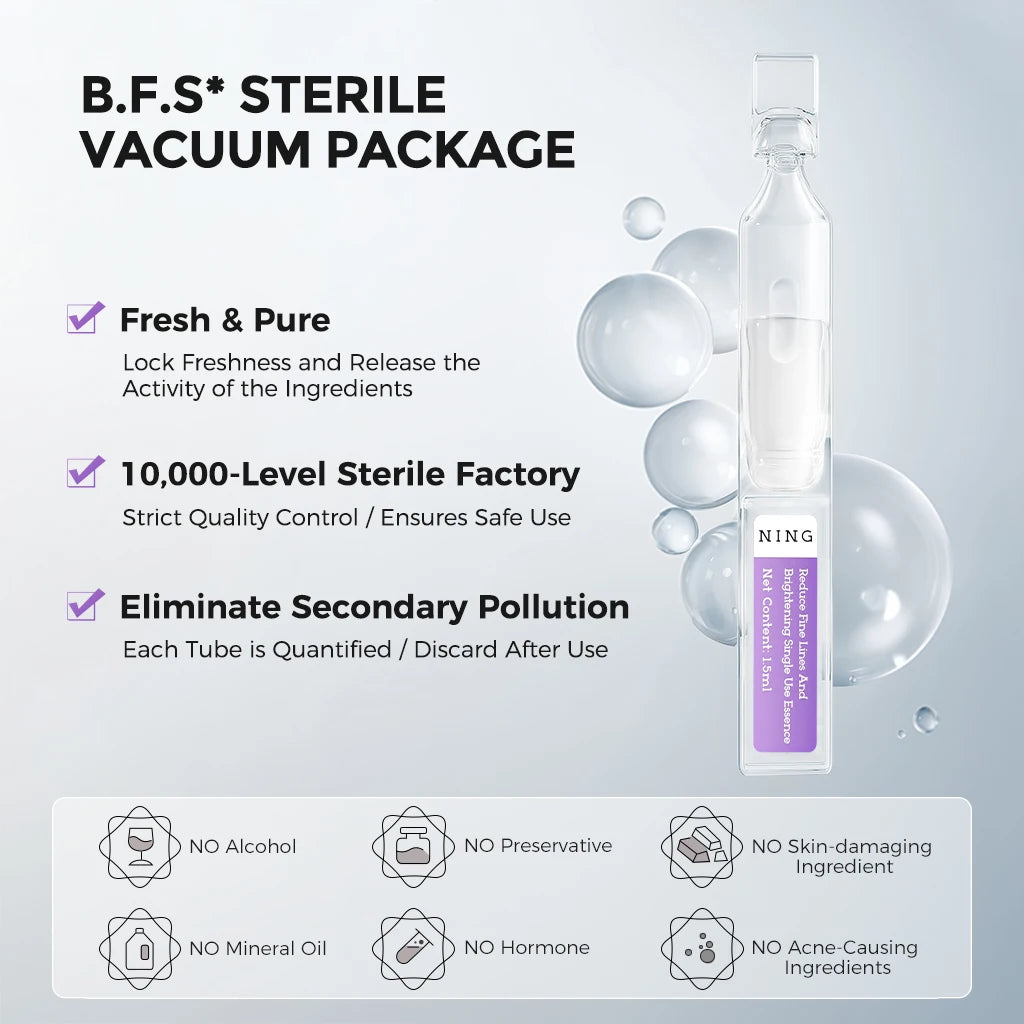 Peptides Retinol Serum Face Niacinamide Panthenol VC-IP Anti-aging Qme