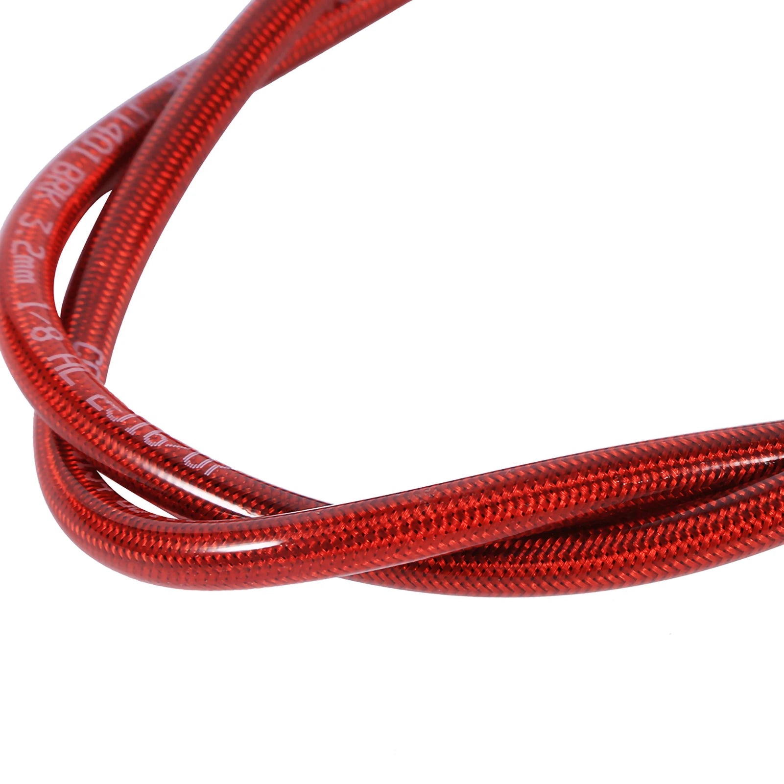 50cm ‑ 120cm Motorcycle Braided Steel Brake Oil Hose Line Pipe Colorful Brake Oil Hose Brake Line Pipe Line Pipe Qme