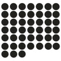 15-45PCS Furniture Leg Pads Tables Chairs Silent Anti Slip Shock-absorbing Pad Self-adhesive Scratch Resistant Furniture Sliders Qme 2.7x2.7cm 45pcs
