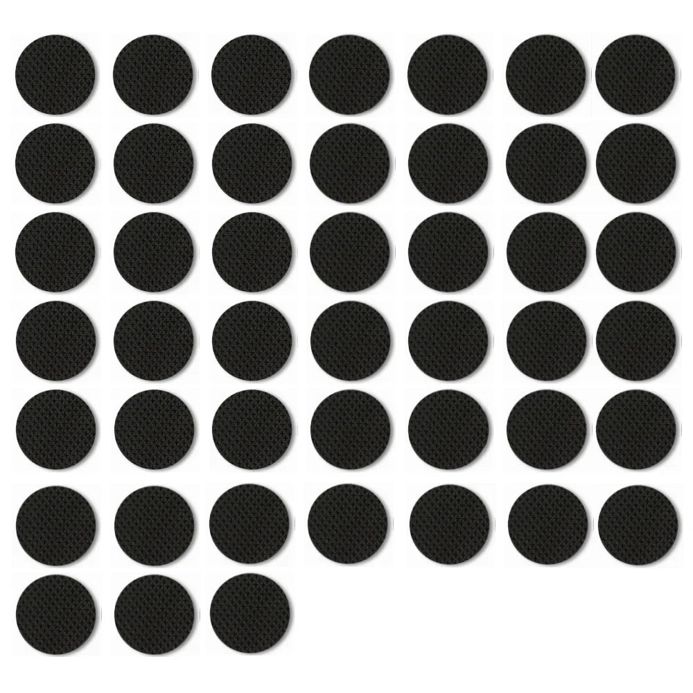 15-45PCS Furniture Leg Pads Tables Chairs Silent Anti Slip Shock-absorbing Pad Self-adhesive Scratch Resistant Furniture Sliders Qme 2.7x2.7cm 45pcs