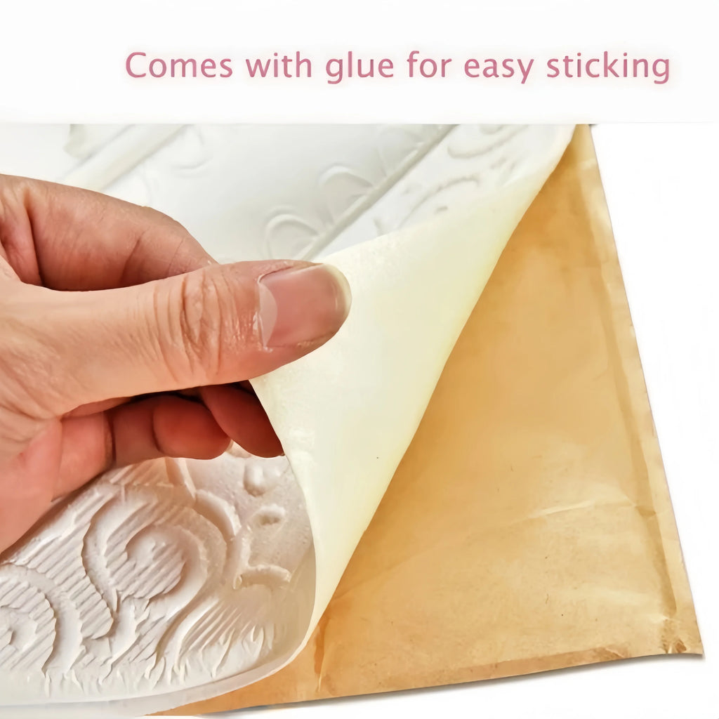 Self Adhesive Peel And Stick 3D Brick Wall Sticker 35x35cm Wallpaper Living Kids Room Household Indoor Wall Art Decor Qme