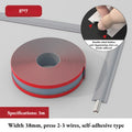 Self Adhesive Cable Concealer No Drill Wire Hider Cord Management Qme Grey 3m