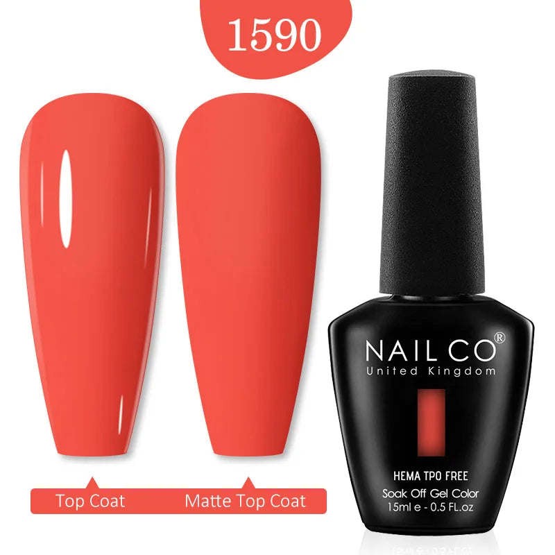 NAILCO Glitter Reflective Series Gel Nail Polish Nails Art Semi
