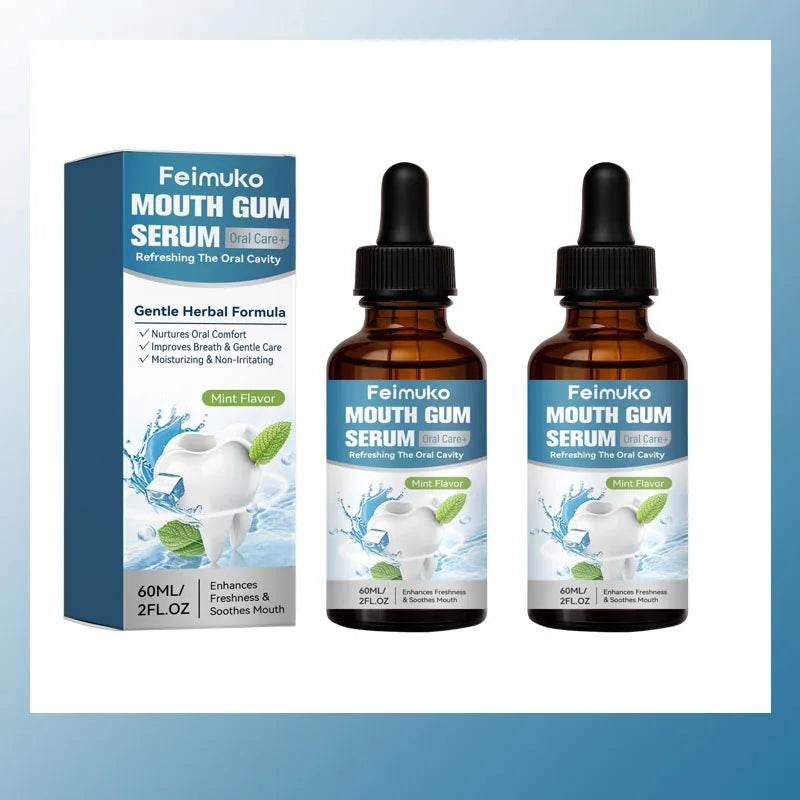 Damaged Gum Reduce Serum Effectively Relieve Tooth Allergy Cavities Tooth Cleaning Toothpaste Relieve Tooth Damage Soothing Oil Qme 2pc