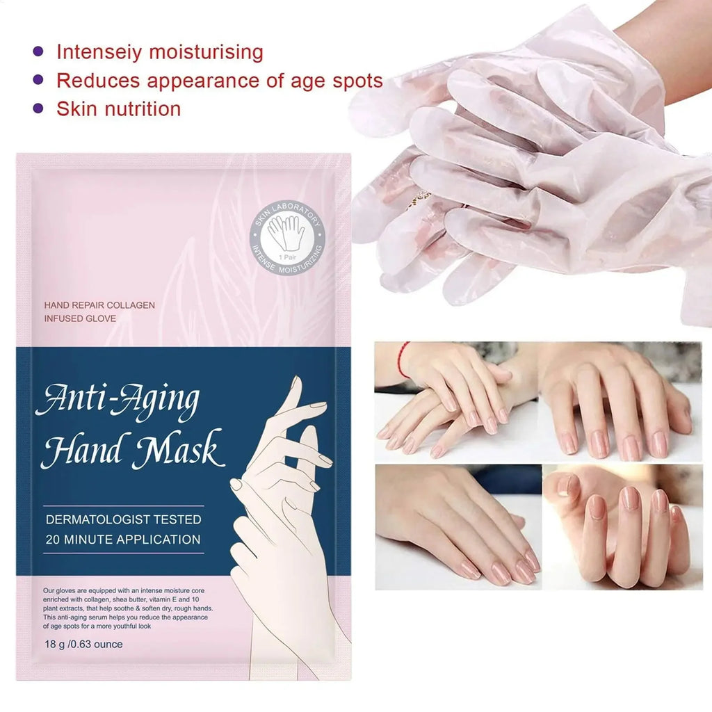 Vitamin E Foot Mask Manuka Honey Nourishing Long-lasting Moisturizing Hydrating Exfoliating Remove Dead Skin Foot Skin Care Qme