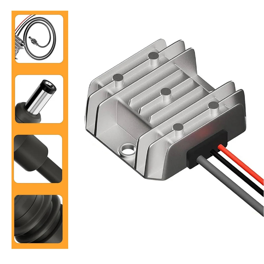 Step Up Power Cable 12V 24V 30V 3 5A Converter DC Starlink Mini Tool Qme