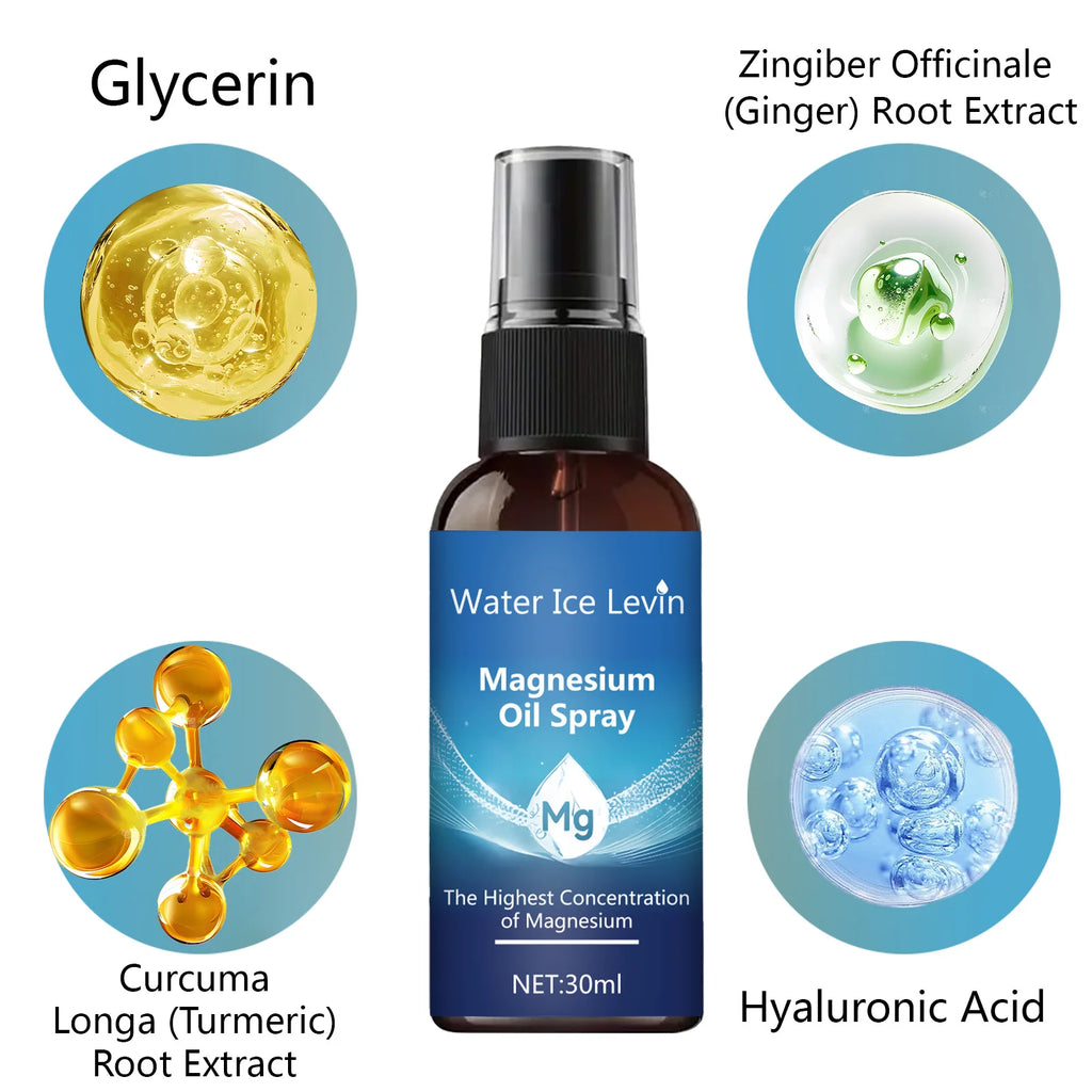 Magnesium Oil Spray face and body skin care essential oil moisturizing massage essential oil Qme