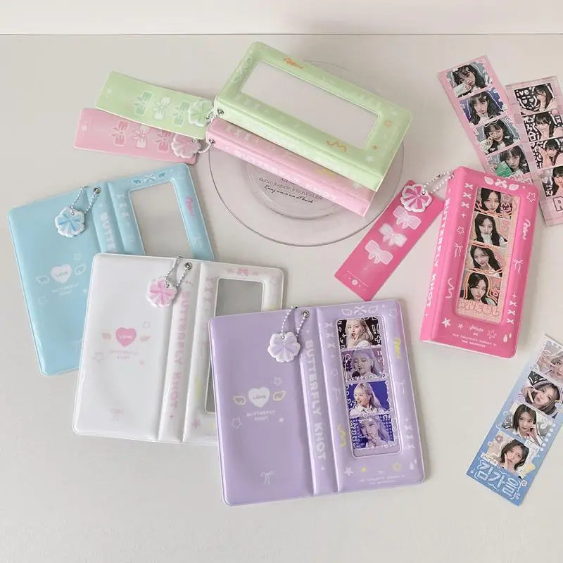 Multicolors Photo Booth Frame Album 2x6 Inch Strips 20 Pages 40 Photos Qme