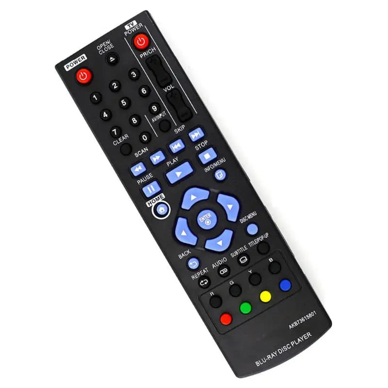 AKB73615801 Replace Remote Control Compatible Blu Ray DVD Player Qme