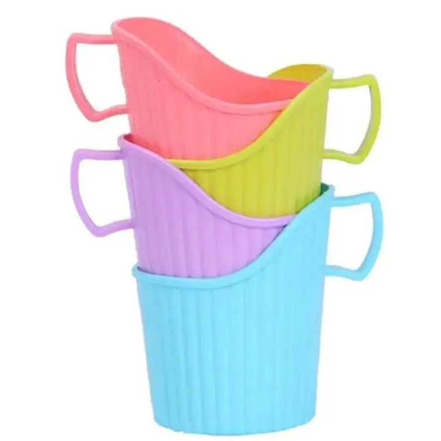 3PCS Disposable Paper Cups Drag Thick Cup Holders Plastic Cup Holders Hot Water Insulation Cup Holders Cup Holders Wholesale Qme