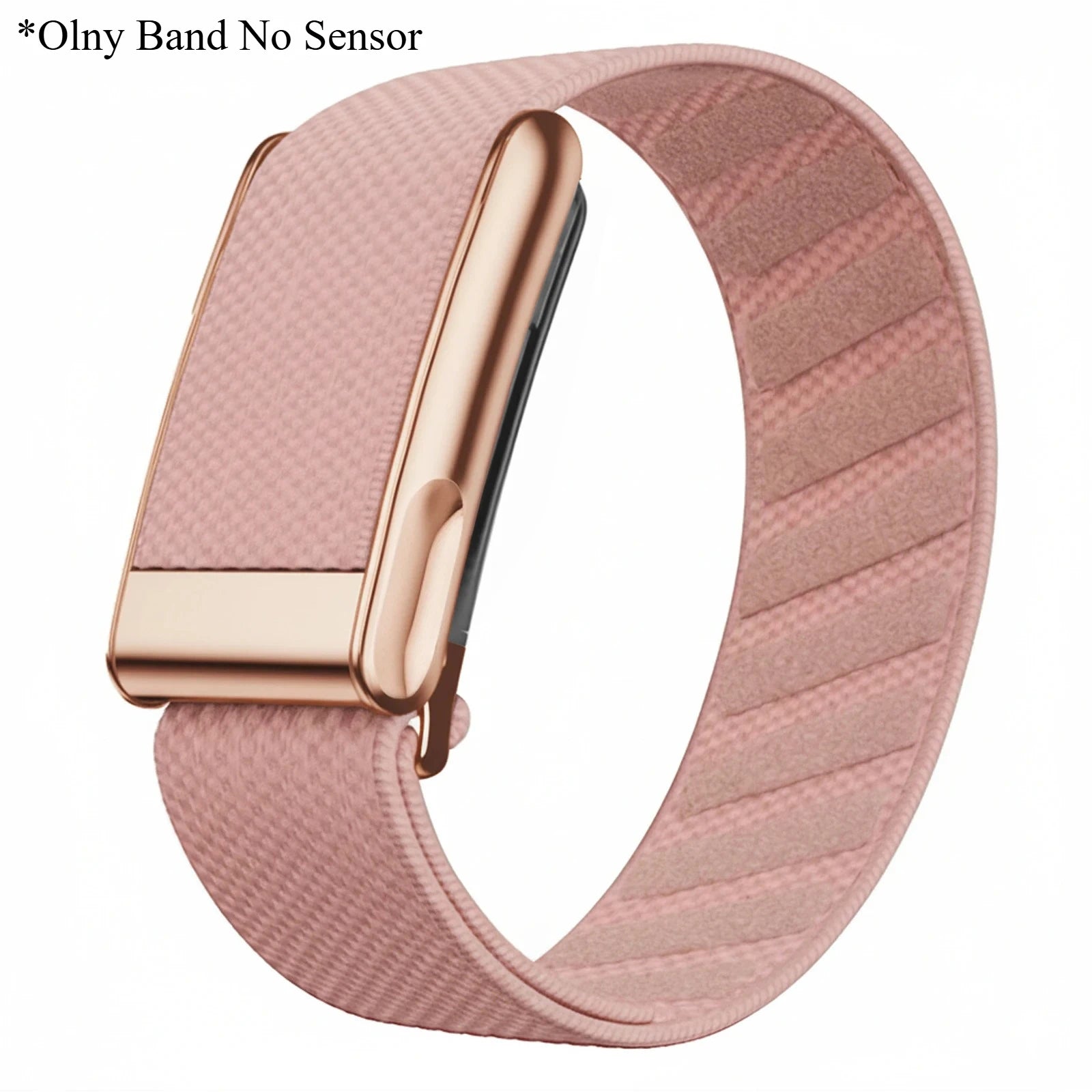 New Nylon band for Whoop 5.0 Strap for WHOOP 5.0MG Woven Elastic Sports Strap with Gold/Silver/Rose Gold metal frame Qme For Whoop 5.0MG-PRG