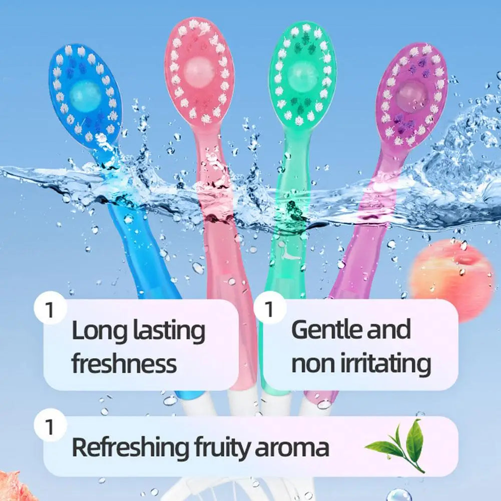 Portable Travel Toothbrush Mini Disposable Toothbrushes Individually Qme