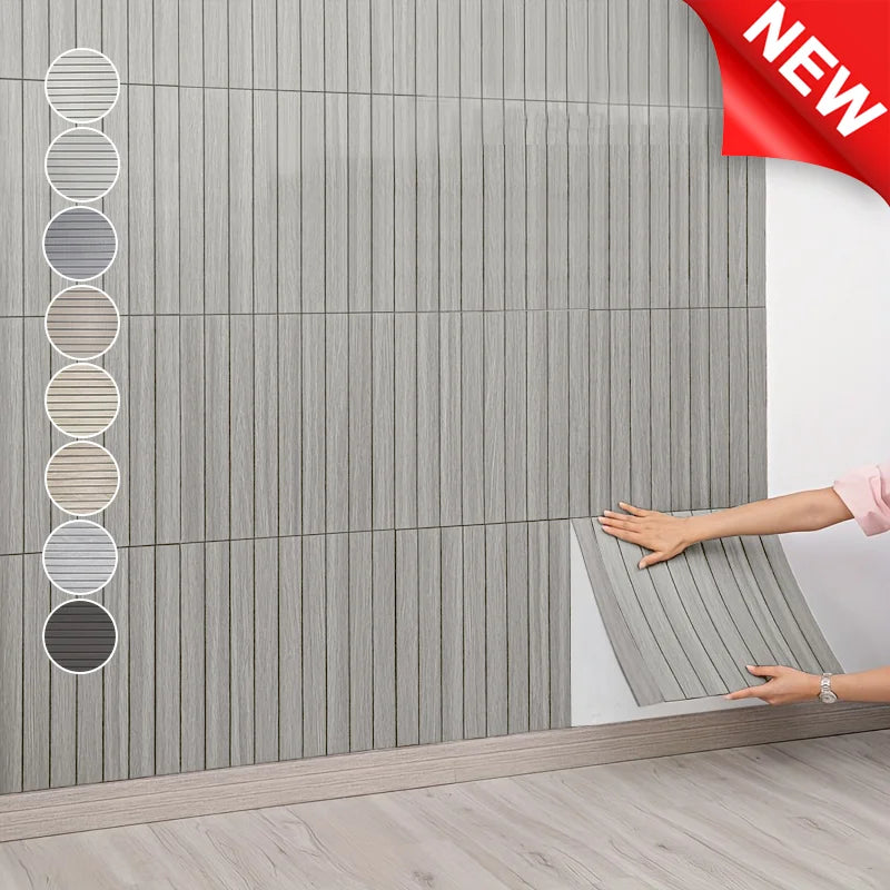 40cm X40cm Grid Wallpaper Waterproof and Moisture-Proof Self-Adhesive Wallpaper Living Room Bedroom Wall Decoration Wall Sticker Qme