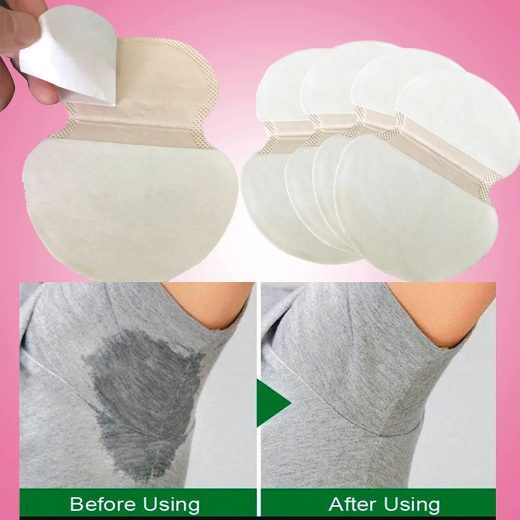 Invisible Disposable Underarm Sweat Pads Summer Ultra Thin Breathable Armpit Antiperspirant Patches Qme