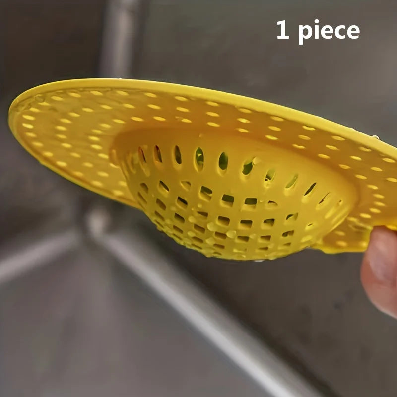 1 Kitchen Sink Anti Clogging Filter Screen Washing Food Residue Qme YELLOW