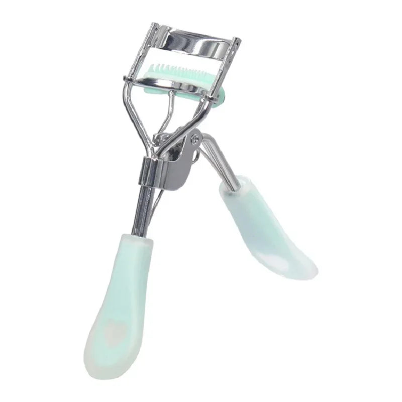 Saleseyelash Clamp Comb Curl Natural Novice Eyelid Portable Sunflower Qme Green