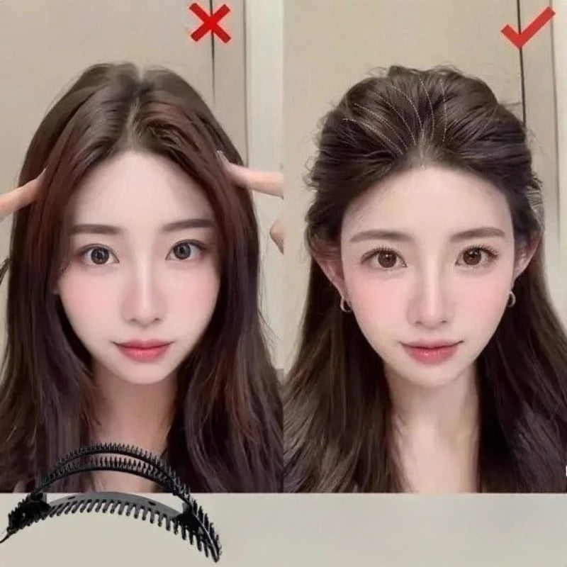 1/4pcs Cushion Stable Hair Roots Volumizing Fiber Insert Comb Invisible Fluffy Hair Pad Heightening Artifact Hairstyle Tool Qme