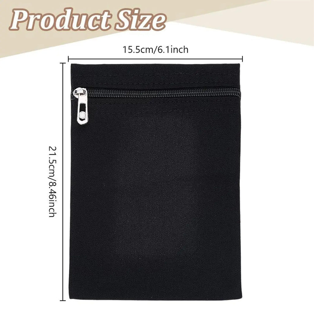 Sew Pocket Anti-theft Pouch Zipper Side Jacket Clothes Coat Qme