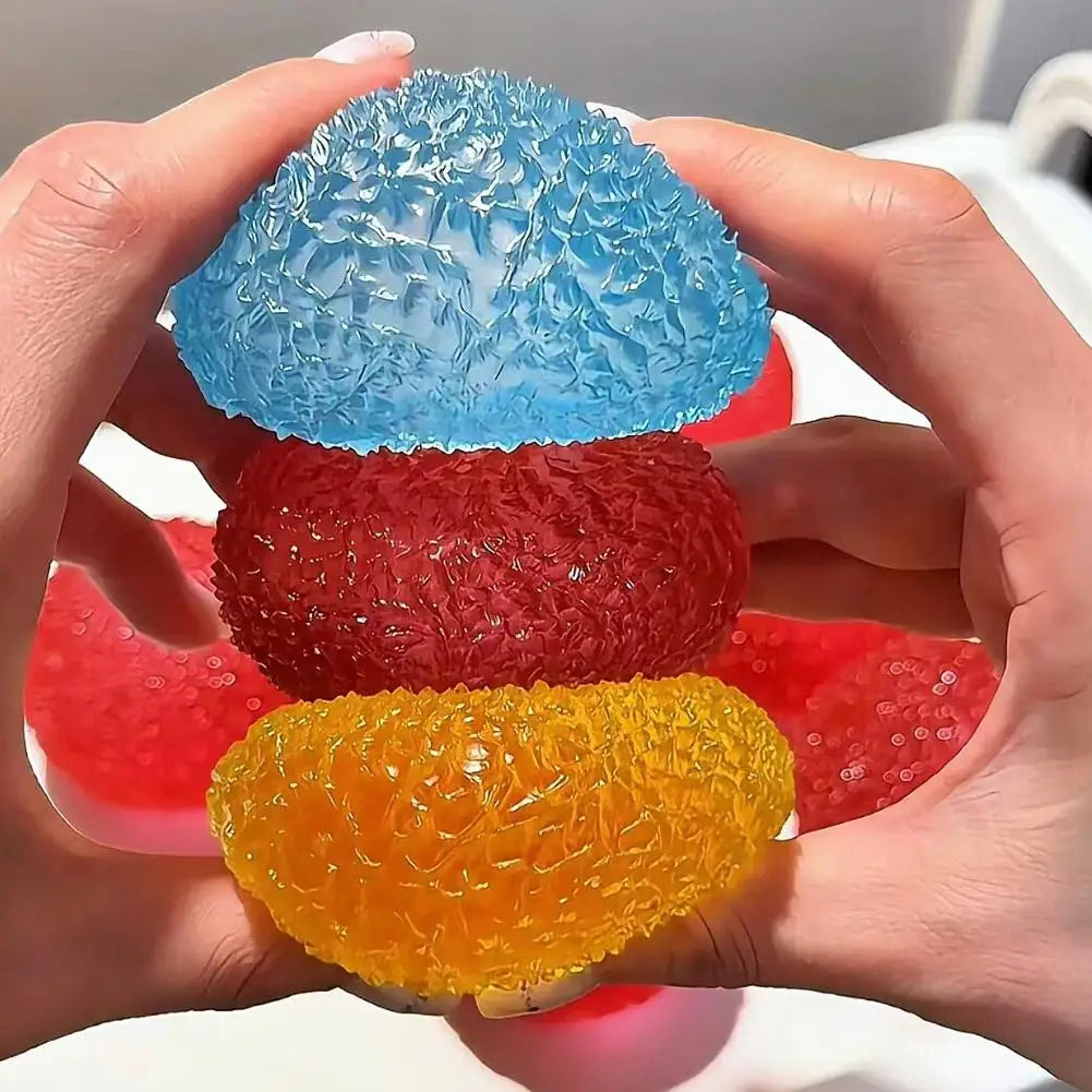 Ice Ball Maltose Squishy Toys Stress Multicolor Texture Sensory Qme